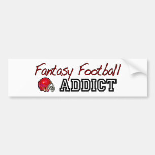 Fantasy Football Addict Bumpersticker