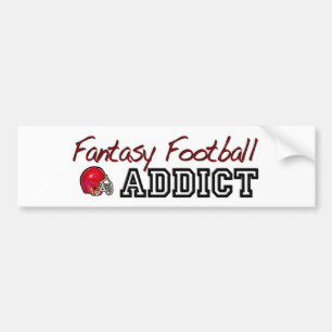 Fantasy Football Addict Bumpersticker
