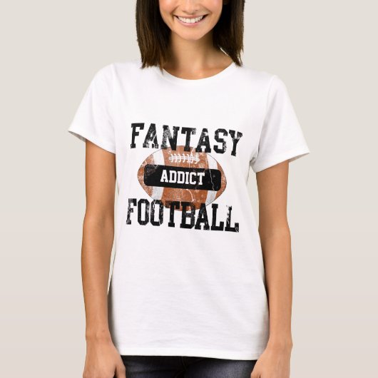 Fantasy Football Addict T-shirt (Voorkant)