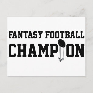 Fantasy Football Champion Briefkaart