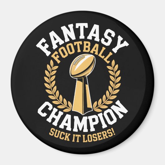 Fantasy Football Champion Magneet (Voorkant)