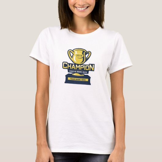 Fantasy Football Champion T-shirt (Voorkant)