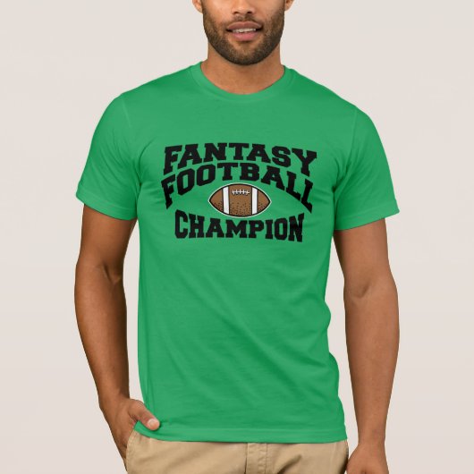 Fantasy Football Champion T-shirt (Voorkant)