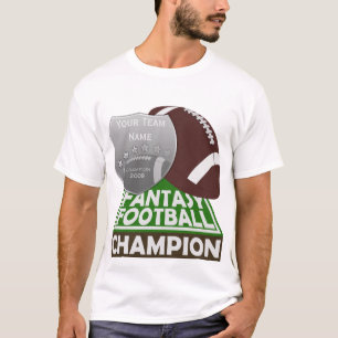 Fantasy Football Champion T-Shirt White