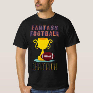 Fantasy Football Champion Trophy Winner T-shirt