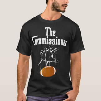 Fantasy Football Commissioner Draft Party Commerce T-shirt