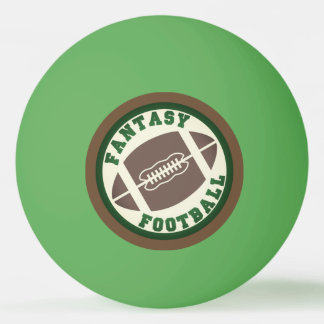 Fantasy Football Draft Pick Lottery Balls Pingpongballen