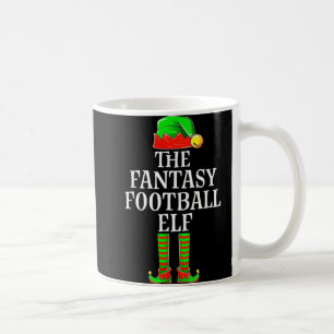 Fantasy Football Elf Apparel Mannen Boy Kind kerst Koffiemok