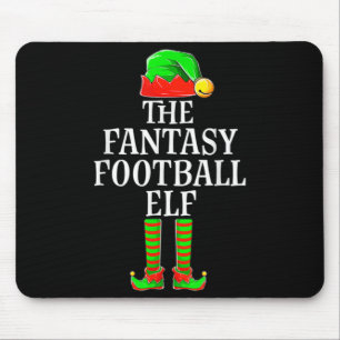 Fantasy Football Elf Apparel Mannen Boy Kind kerst Muismat
