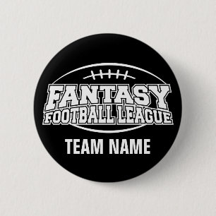 Fantasy Football FFL Custom Cadeft Ronde Button 5,7 Cm