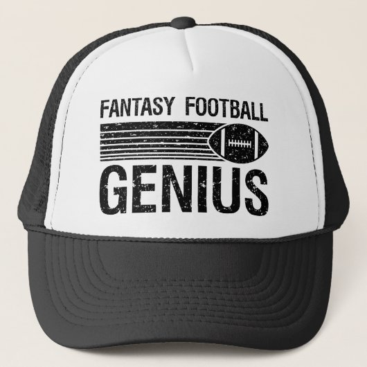Fantasy Football Genius 1 Trucker Pet (Voorkant)