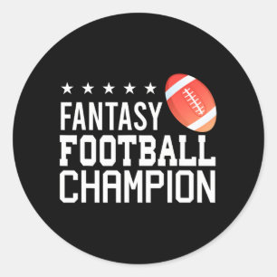 FANTASY FOOTBALL KAMPIOEN RONDE STICKER