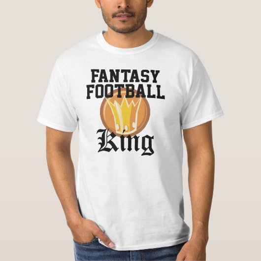 Fantasy Football King T-shirt (Voorkant)