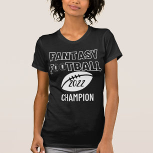 Fantasy Football League Champion Winner 2022 Foot T-shirt