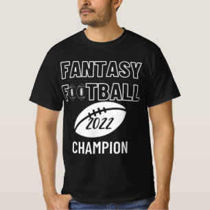 Fantasy Football League Champion Winner 2022 Foot T-shirt