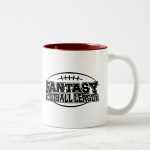 Fantasy Football League Tweekleurige Koffiemok