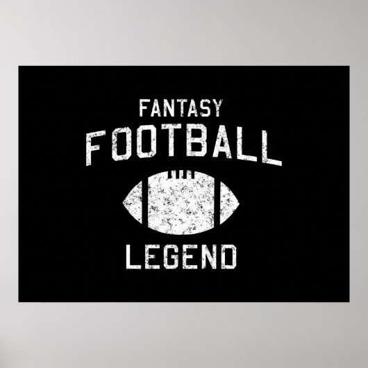 Fantasy Football Legend Poster (Voorkant)