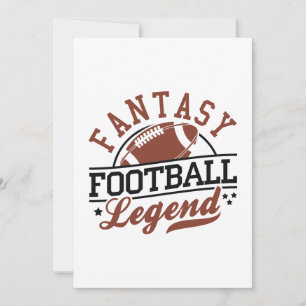 Fantasy Football Legende Bedankkaart