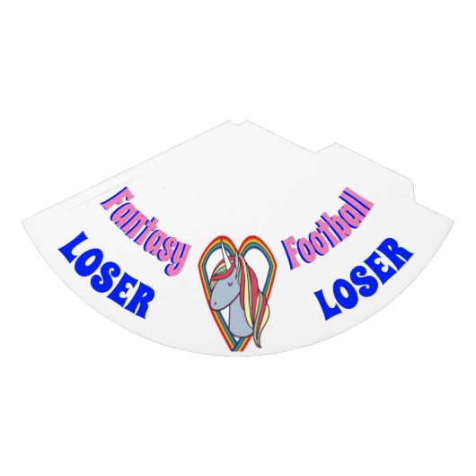 Fantasy Football Loser Feesthoedjes (Voorkant)