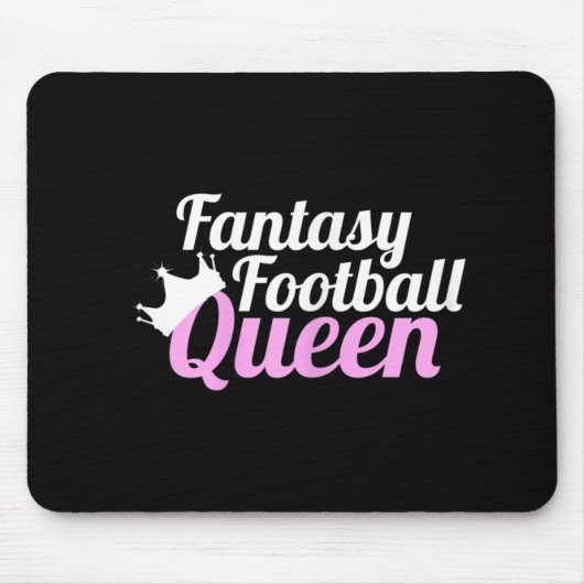 Fantasy Football Queen Fun Muismat (Voorkant)