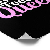 Fantasy Football Queen Fun Poster (Hoek)