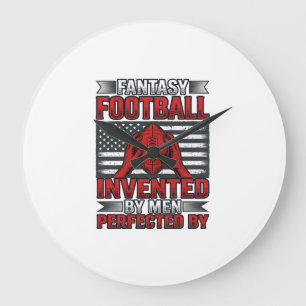 Fantasy Football Vintage Basketbal Vlag Shirt Des Grote Klok