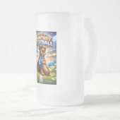 Fantasy football with dog matglas bierpul (Voorkant rechts)