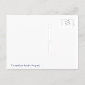 Fantasy Forest Celestial Bossen Night Stars Briefkaart (Achterkant)