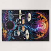 Fantasy Forest Drum Set Legpuzzel (Horizontaal)