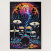 Fantasy Forest Drum Set Legpuzzel (Verticaal)
