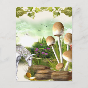 Fantasy Forest Journal Ephemera Feestdagenkaart