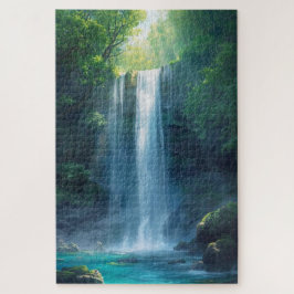 Fantasy Forest Waterval Legpuzzel