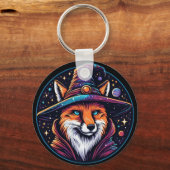 Fantasy Fox - Celestial Wizard Sleutelhanger (Voorkant)