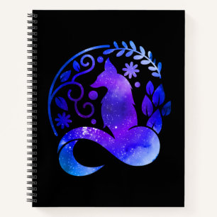 Fantasy Fox Journal-laptop Notitieboek