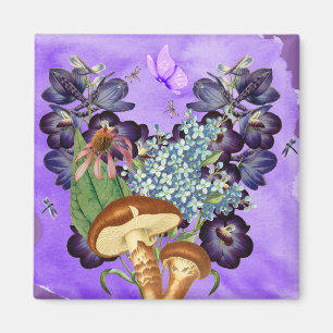 Fantasy Garden Print Magneet