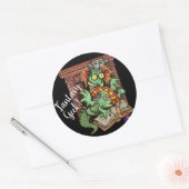 Fantasy Geek! Fan Dragon Sticker (Envelop)
