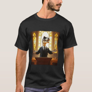 Fantasy Gelukkige Velociraptor Raptor T-shirt