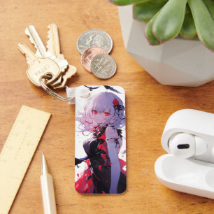 Fantasy Girl Anime Sleutelhanger