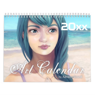 Fantasy Girls 2019 Digital Art Kalender
