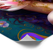 Fantasy Glam Woman Pop Art Poster (Hoek)
