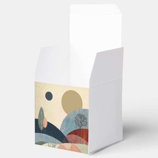 Fantasy Hills Landschap Bedankdoosjes (Geopend)