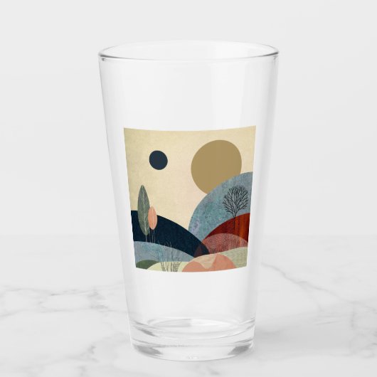 Fantasy Hills Landschap Glas (Voorkant)