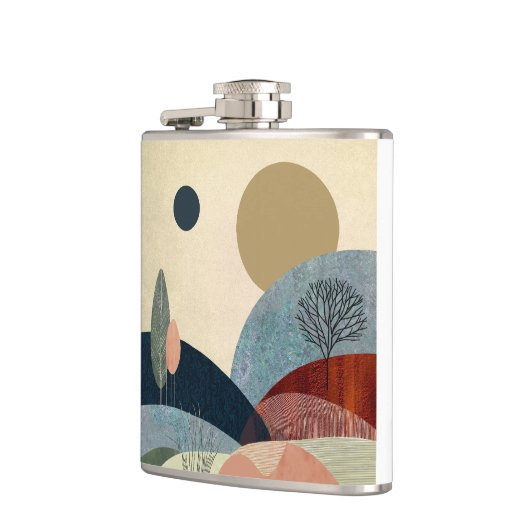 Fantasy Hills Landschap Heupfles (Links)