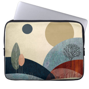Fantasy Hills Landschap Laptop Sleeve