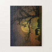 Fantasy Horse en Full Moon Legpuzzel (Verticaal)