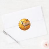 Fantasy Horses: Berg Ronde Sticker (Envelop)