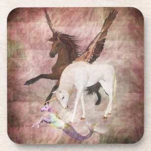Fantasy Horses Drankjes Onderzetter