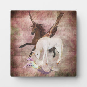 Fantasy Horses Fotoplaat