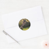 Fantasy Horses: Warrior Prince Ronde Sticker (Envelop)