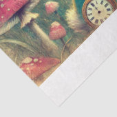 Fantasy Illustration  Alice Bunny Decoupage Tissuepapier (Detail)